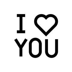 I Love You Icon