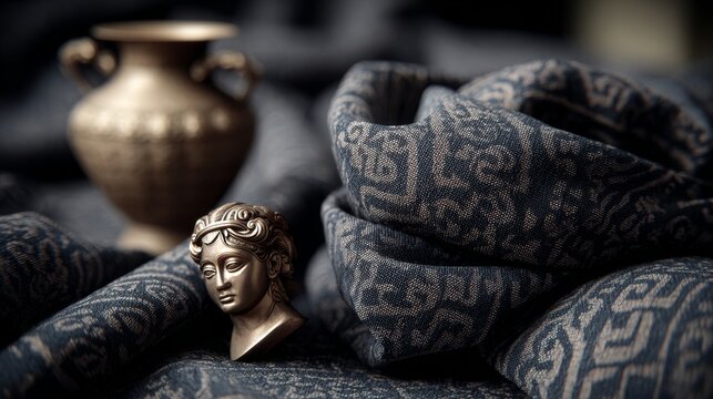 adire fabric background 