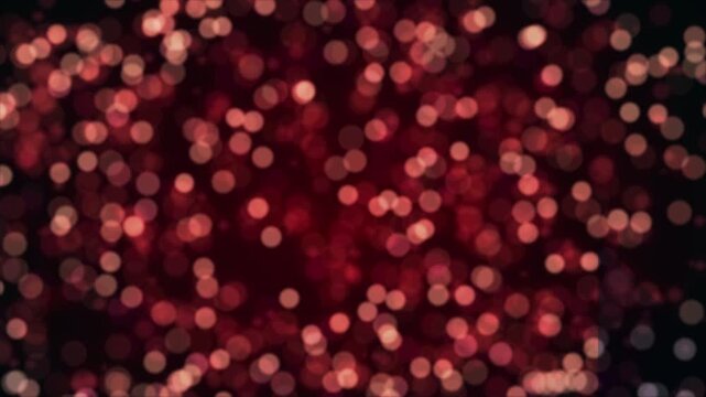 Abstract bokeh background with sparkling particles