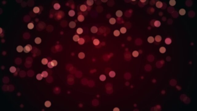 Abstract bokeh background with sparkling particles