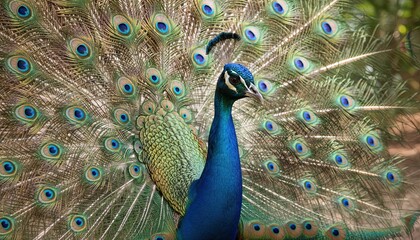 Obraz premium Wildlife nature photo of peacock