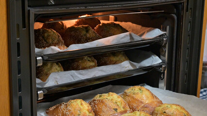 Traditional Cypriot Flaouna, a delicious Greek Easter Cheese Bread. Flaounes are traditionally prepared for Easter by Orthodox Cypriots.