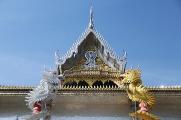 Big golden Buddha with Temple Area &ndash; Wat Muang &ndash; Thailand