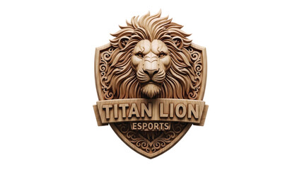 Titan Lion E sports logo isolated image on white background
