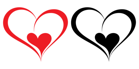 Double-Heart-Digital-Design,Best-Valentine-Double-Hearts-Isolated-Icon-Clean,-minimalist-design-for-any-creative-project,Best-Valentine-Hearts-Silhouette-for-DIY-Decor-Romantic-heart-design-for-DIY.