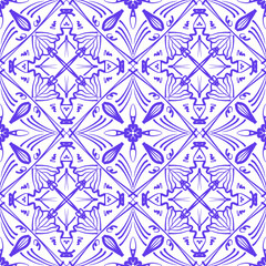 Fototapeta premium Vivid leaf ward pattern 