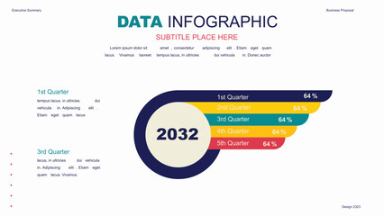 Elements of infographics on a white background. Use in presentation templates, flyer and leaflet, corporate report. Dashboard template with big data visualization.