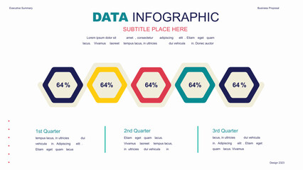 Elements of infographics on a white background. Use in presentation templates, flyer and leaflet, corporate report. Dashboard template with big data visualization.