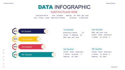 Elements of infographics on a white background. Use in presentation templates, flyer and leaflet, corporate report. Dashboard template with big data visualization.
