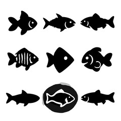 Unique fish in a sea of shadows - highlighting diversity and contrast