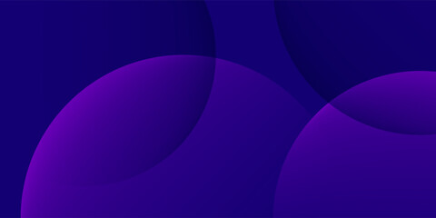 Minimal geometric background. Purple elements with fluid gradient. Dynamic shapes composition. Eps10 vector