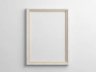 Obraz premium Gold picture frame isolated on white background