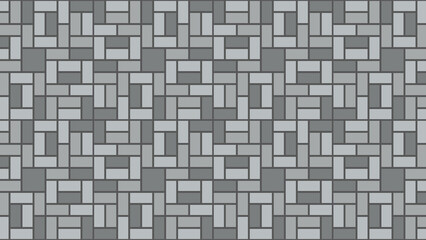 Modern gray brick pattern background texture