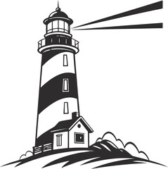 lighthouse on the beach