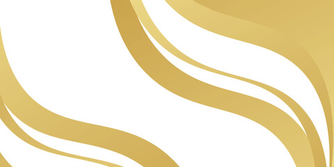 gold wave curve, golden wave corner shape for element, stripes ribbon golden graphic. vector illustration eps10