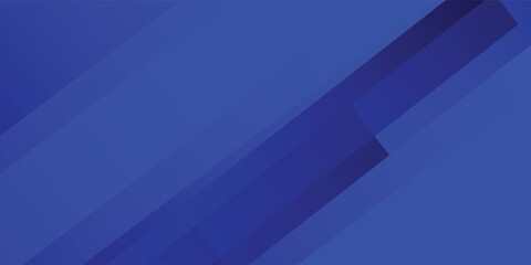 Blue diagonal geometric overlay layer background with lines pattern. Abstract Diagonal rectangle shape graphic elements.
