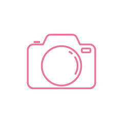 Camera Trendy Icon Vector Template Illustration Logo Design