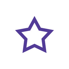 Star Icon Trendy Vector Template Illustration Logo Design