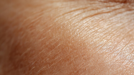 Fototapeta premium Macro Skin Texture with Fine Hairs and Pores 6bac24445195