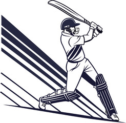 vector illustration of a man playing guitar