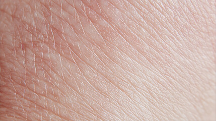 Macro view of human skin texture with visible lines