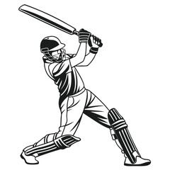 baseball player vector