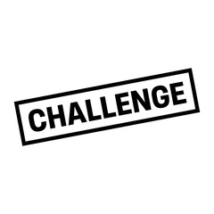 Challenge Stamp, Challenge Grunge Square Sign