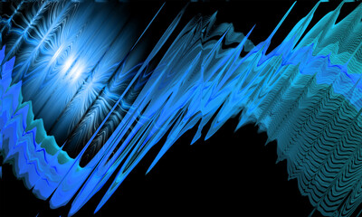 Abstract Ribbed Glass Lines Background Illustration with Modern Minimal Texture