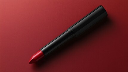 Close up of Red Lipstick