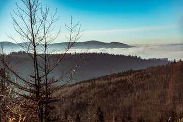 A majestic mountain landscape captivates with its power, vast space and timeless beauty. Raw peaks, valleys and light create a view that inspires awe and respect for nature.