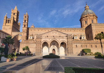 Cathedral of Palermo dedicated to the Assumption of the Virgin Mary - Palermo, Sicily, Italy