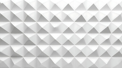 White Geometric Pyramid Texture Background abstract