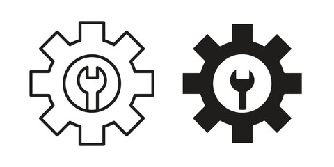 Project Development icons symbol template for graphic and web design