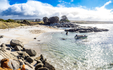 Bay of fires conservation area in Tasmania
