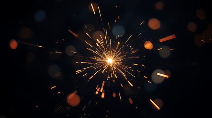 Brilliant firework display