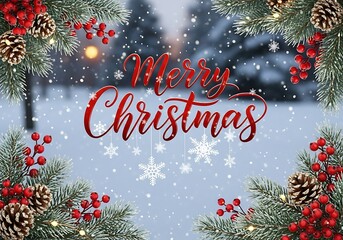 Winter's Embrace: Festive Wishes