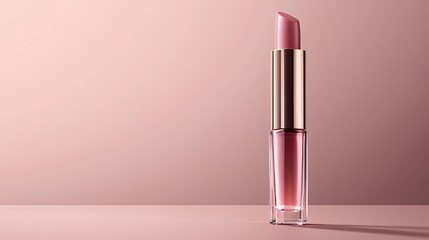 Close up of Pink Lipstick Products