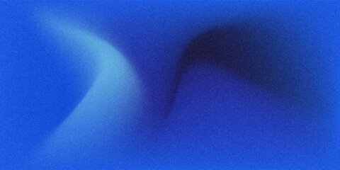 dark black blue , empty space grainy noise grungy texture color gradient rough abstract background , shine bright light and glow template