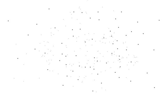 white digital pixel squares art, isolated png geometric overlay