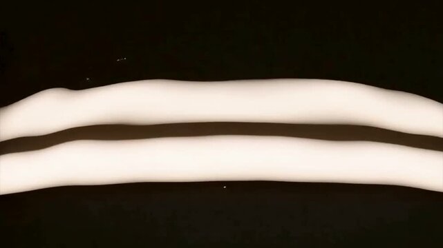 High-Speed Fluid Dynamics: Parallel Structures Deform, Expelling Liquid Droplets