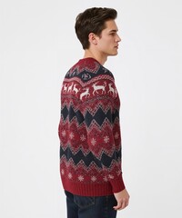 side view filipino guy on oversized shirt fit model pose on white background