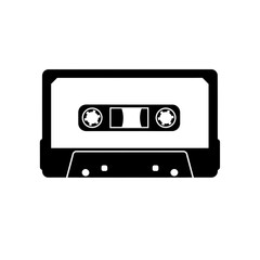 Obraz premium Retro Audio Cassette Tape Icon