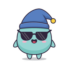 Cool Penguin Wearing Sunglasses and Hat