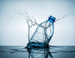 bottle of mineral water