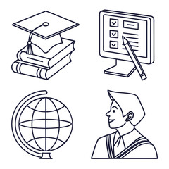 Flat Vector Illustration of Business Team Collaborating in a Modern Office Space for Startup Success and Strategic Planning