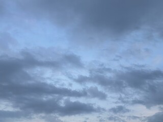 Vast Celestial Expanse Dominated by Dynamic Overcast Stratus Formations Indicating Atmospheric