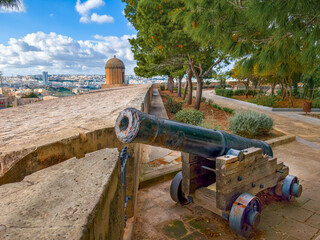 View from the Upper Barrakka Gardens over Valletta