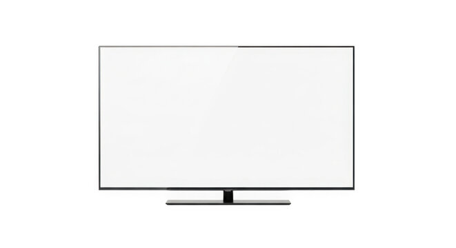 Modern flat screen tv isolated on transparent background isolated on transparent background, isolated on white background