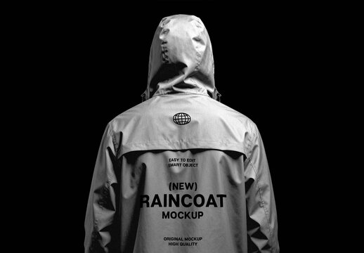 Raincoat Mockup