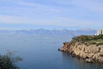 Landschaft in der T&uuml;rkei mit Blick auf das Taurusgebirge